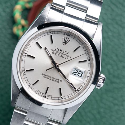 1999 rolex datejust 16200.